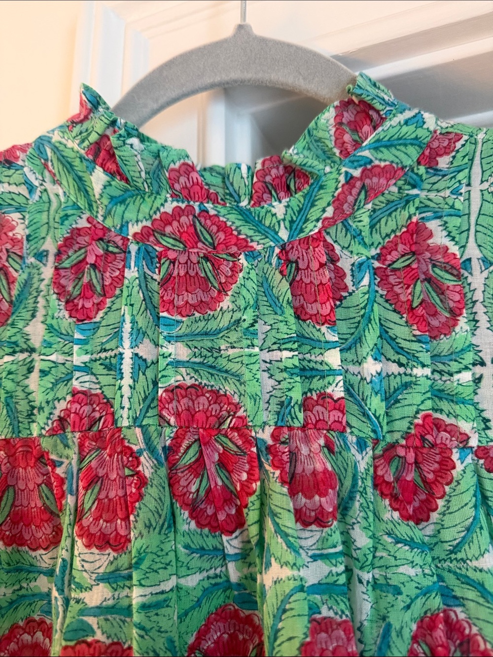Banjanan Helena Ruffled Top Size Small - Picture 3 of 9